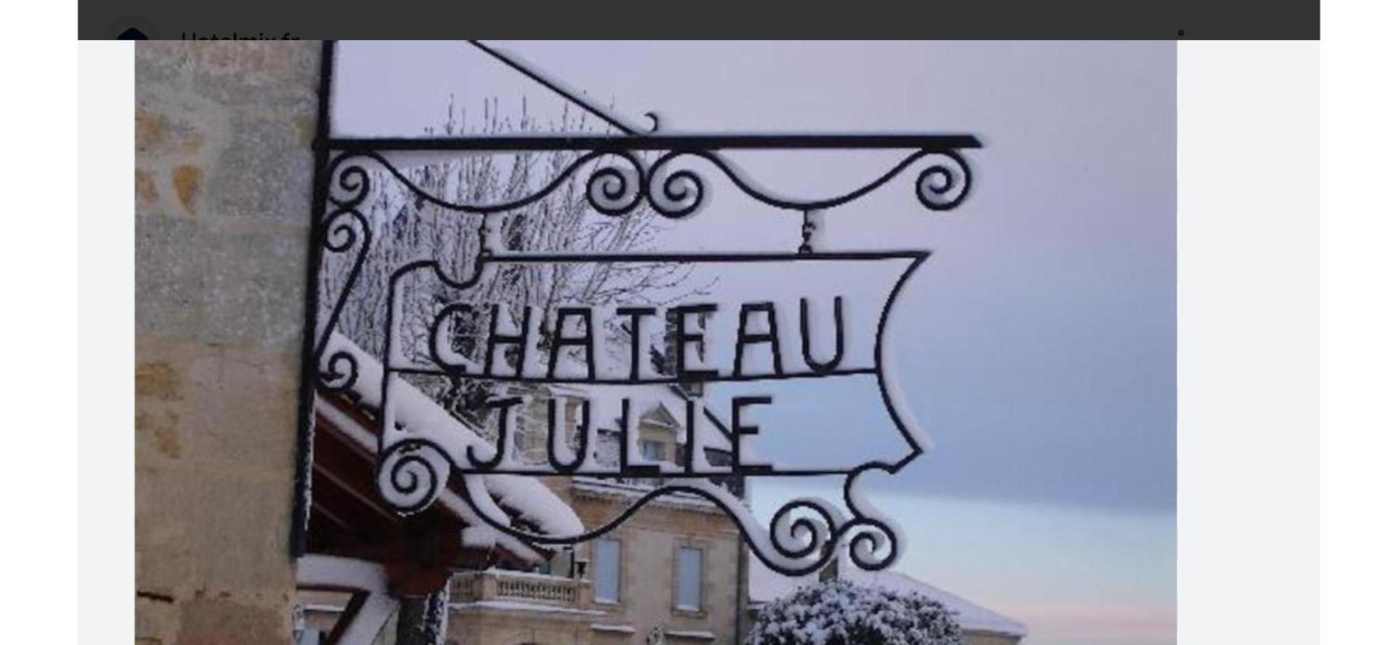 Fsp Chateau Julie Virsac Zewnętrze zdjęcie